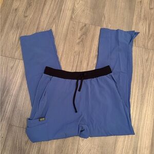 Medline Blue Scrub Pants – Women’s Large Medical Uniform Drawstring Waist